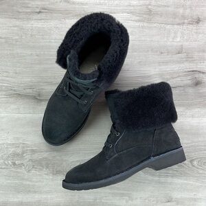 🍁UGG🍁 BLACK WEYLYN BLACK BOOTS